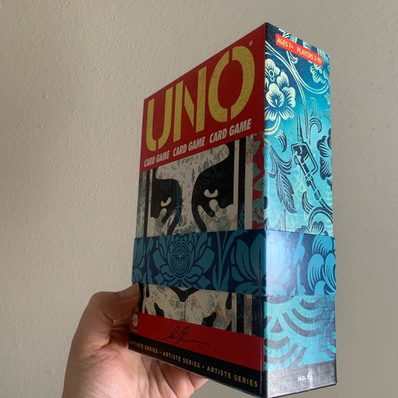 Obey Uno Playing Cards Deck Shepard Fairey Artiste Series (Brand New) - Picture 5 of 5
